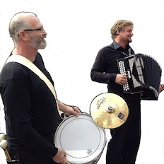 lopend muziekduo