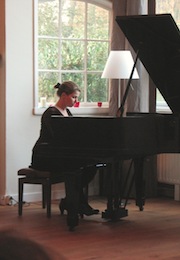 concert pianiste vleugel